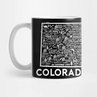 Colorado Map Mug